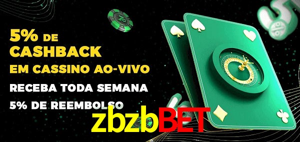 Promoções do cassino ao Vivo zbzbbet